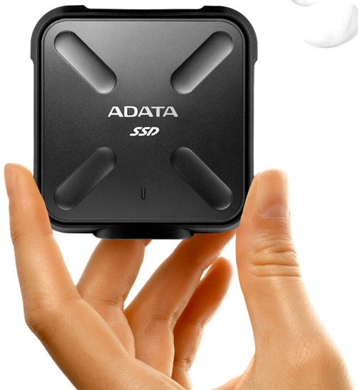 EXT 512GB A-data SSD SD700 Black USB 3.1, TLC, Read440 MB/s, Write430 MB/s ASD700-512GU31-CBK