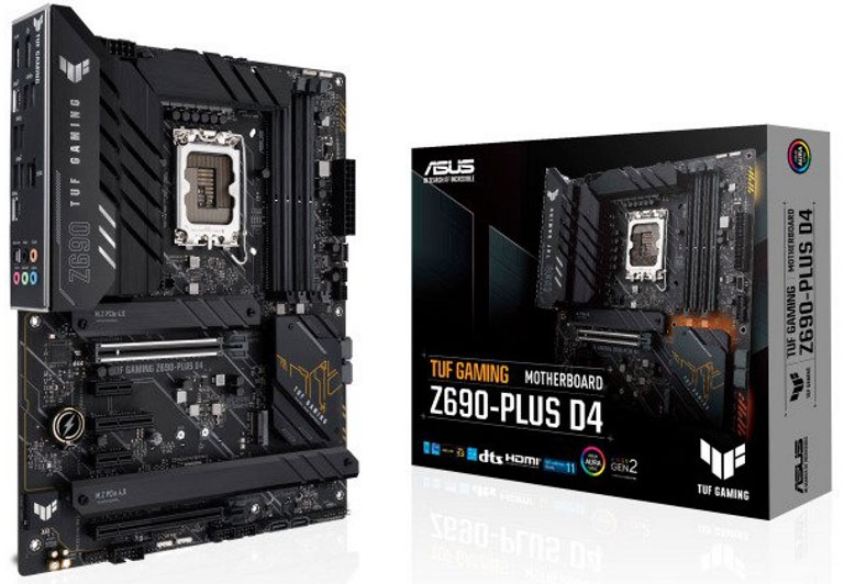 Asus TUF GAMING Z690-PLUS D4 Maticna Ploca za INTEL LgA-1700
