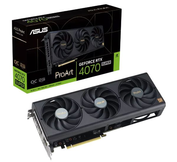 Asus nVidia GeForce RTX 4070 SUPER 12GB 192bit PROART-RTX4070S-O12G