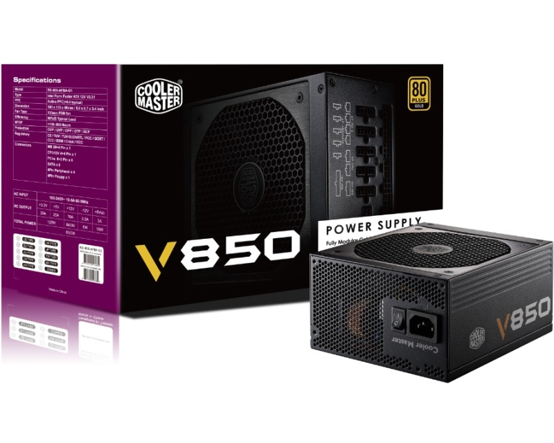 Cooler Master 850W RS-850-AFBAG1-EU 5Y Vanguard