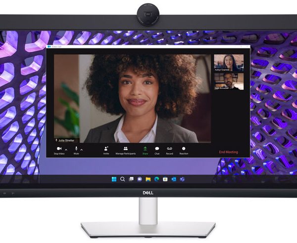 Dell 34in P3424WEB WQHD Video konferencijski zakrivljeni IPS Kamera 4.0 MpTilt, Podesivost po visini, Swivel