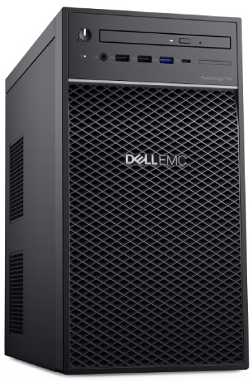 Server Dell PowerEdge T40 Xeon E-2224G 4C 1x8GB 1x1TB SATA DVDRW 3yr NBD DES07745