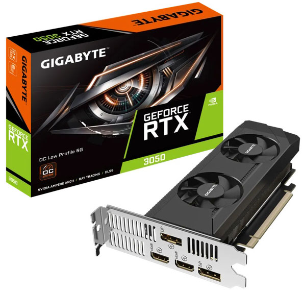 Gigabyte nVidia GeForce RTX 3050 OC 6GB 96bit GV-N3050OC-6GL VGA02851
