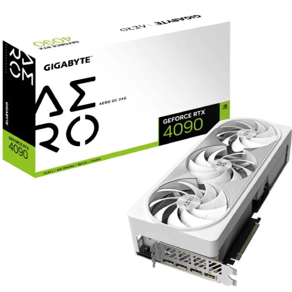 Gigabyte nVidia GeForce RTX 4090 24GB 384bit GV-N4090AERO OC-24GD