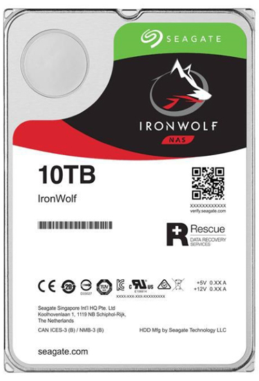 Seagate 10TB ST10000VN0008 Ironwolf Guardian 3.5 SATA 6 256MB