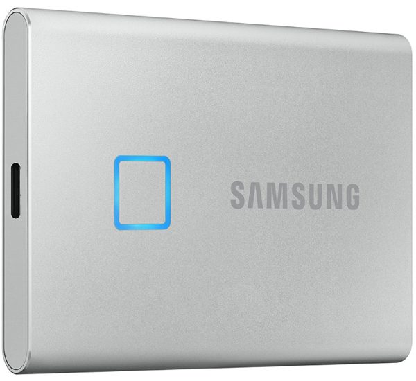 EXT-SSD 500GB Samsung Portable T7 Touch srebrni  MU-PC500S HDD03274