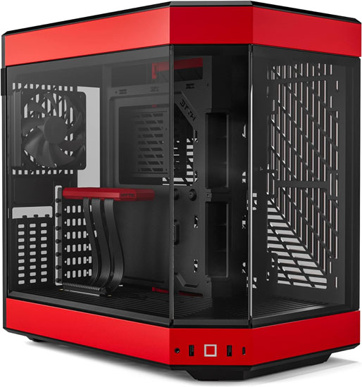 Hyte Y60 Black/Red/Glass/CS-HYTE-Y60-BR 33173
