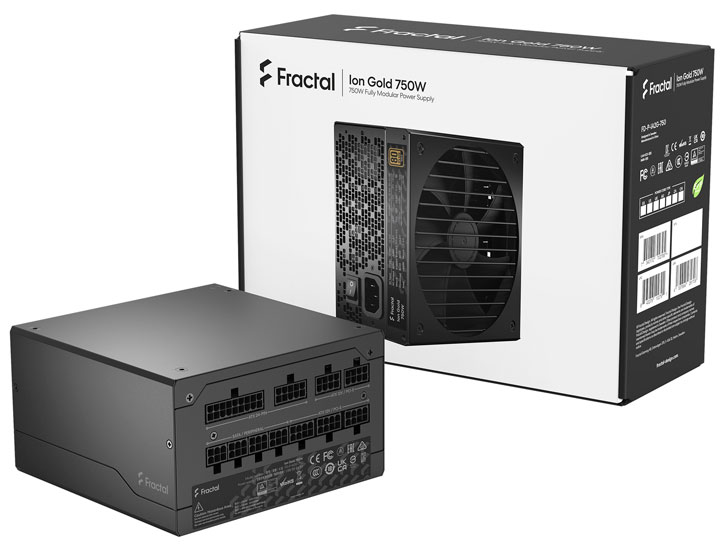 Fractal Design Ion Gold 750W EU, FD-P-IA2G-750-EU 34291
