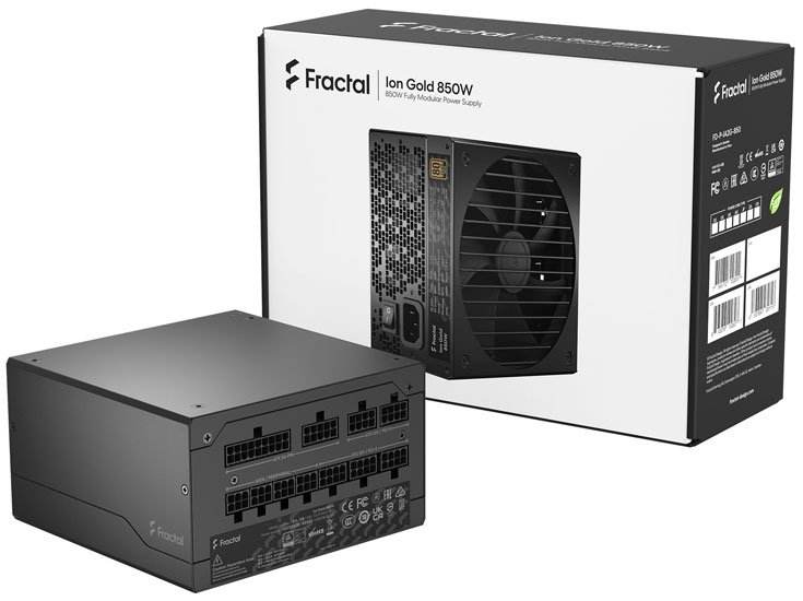 Fractal Design 850W Ion Gold EU, FD-P-IA2G-850-EU