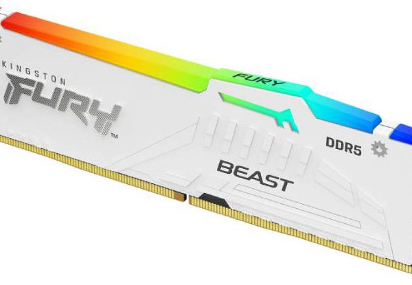 Kingston DDR5 32GB 5600MT/s KF556C36BWEA-32 Fury Beast RGB White Expo
