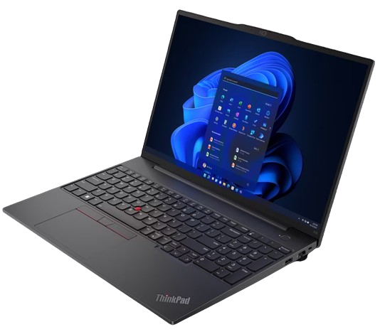 Lenovo Think 21JN00BCCX ThinkPad E16 G1 Core i5-1335U (10C (2P+8E)/12T, P 1.3/4.6GHz, E 0.9/3.4GHz, 12MB), 16GB(8int+8) DDR4, SSD 512GB NVMe 2242, 16in WUXGA (1920x1200) AG IPS, Iris Xe Graphics, GLAN, WLAN, BT, KybUK BL, FPR, Cam IR+FHD1080p, Al, 2