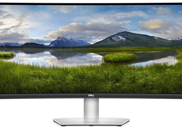 DELL 34in monitor S3422DW VA WQHD 3440X2160 DP,HDMI Curved Tilt, Podesivost po visini
