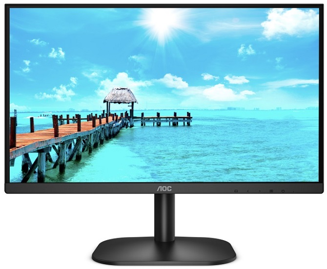 23.8in Aoc 24B2XD IPS FHD 1920X1080 DVI, VGA