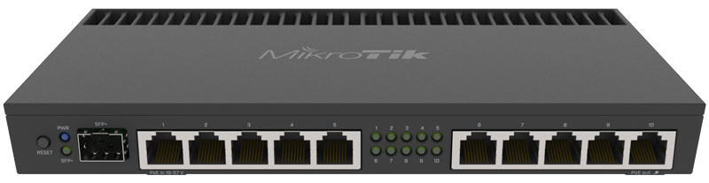Router Mikrotik RB4011iGS+RM RB4011, RouterOS L5, ethernet ruter  LAN02503