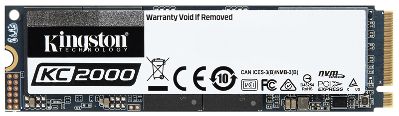 SSD 500GB Kingston M.2 NVMe SKC2000M8/500G SSDNow KC2000 series