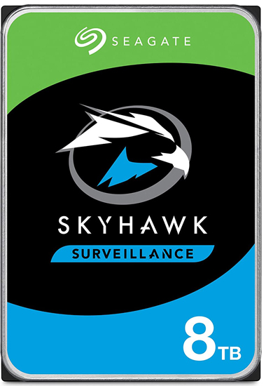 Seagate 8TB ST8000VX004 SkyHawk 256MB 3.5in Sata III