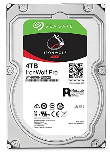 Seagate 4TB 3.5 Sata III 128MB 7.200 ST4000NE0025 IronWolf Pro
