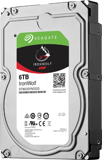 Seagate 6TB ST6000VN0033, Ironwolf 256MB SATAIII, 7200RPM