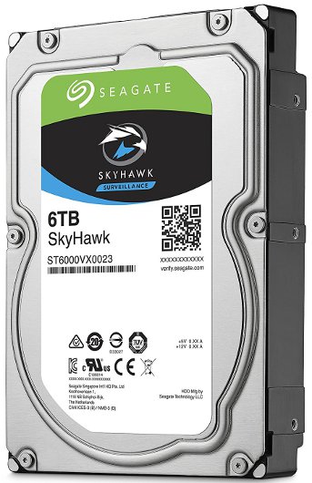 Seagate 6TB ST6000VX0023, 3.5, Sata III, 256MB, SkyHawk Surveillance Pogodan za sisteme video nadzora