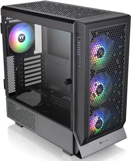 Thermaltake Ceres 500 TG ARGB Black/Glass*1/Fan x3/CA-1X5-00M1WN-00 31814