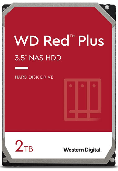 WD 2TB WD20EFZX Red Plus 5400 256MB
