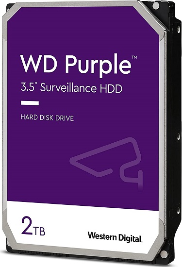WD 2TB WD22PURZ Purple Sata III 256MB 5400rpm