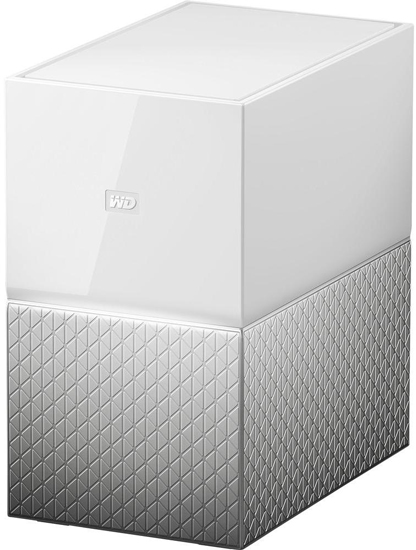 EXT 8TB WD My Cloud Home Duo  (dual disk) Ethernet, 32 MB, 3,5in, 5.400 rpm WDBMUT0080JWT-EESN