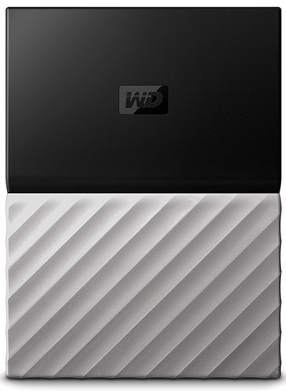 EXT 2TB WD My Passport Ultra 2TB Gray, 2TB, USB 3.0, 8 MB, 2,5in, 5.400 rpm WDBTLg0020BGY-WESN