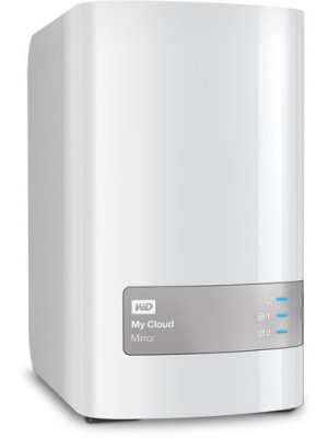 EXT 12TB WD My Cloud Mirror (dual disk)) Ethernet, 64 MB, 3,5in, Intellipower rpm WDBWVZ0120JWT-EESN