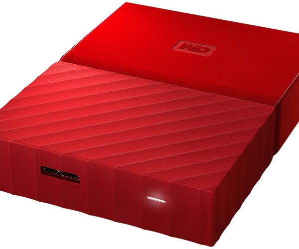 EXT 1TB WD My Passport Red WDBYNN0010BRD-WESN, USB 3.0, 8 MB, 2,5in, 5.400 rpm