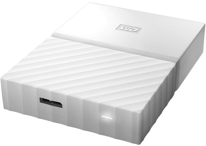 EXT 1TB WD My Passport White WDBYNN0010BWT-WESN, USB 3.0, 8 MB, 2,5in, 5.400 rpm