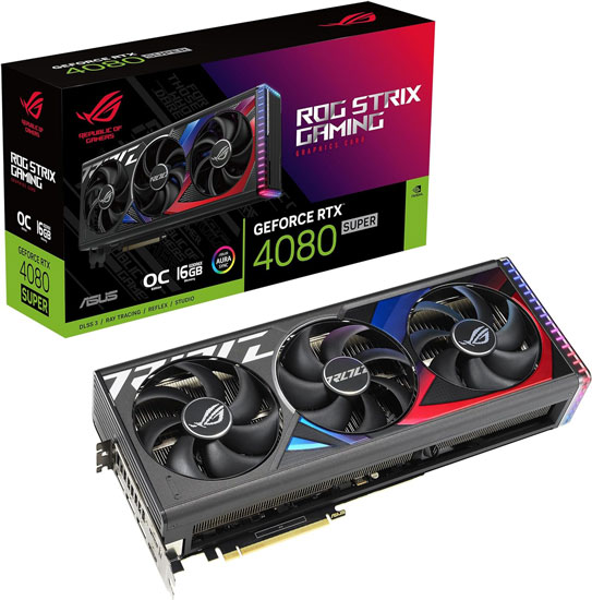 Asus nVidia GeForce RTX 4080S 16GB 256bit ROG-STRIX-RTX4080S-O16G-GAMING