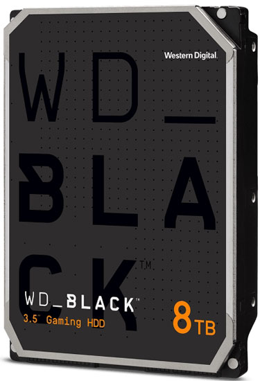WD 8TB 3.5 Sata III 256MB 7.200rpm WD8001FZBX Black