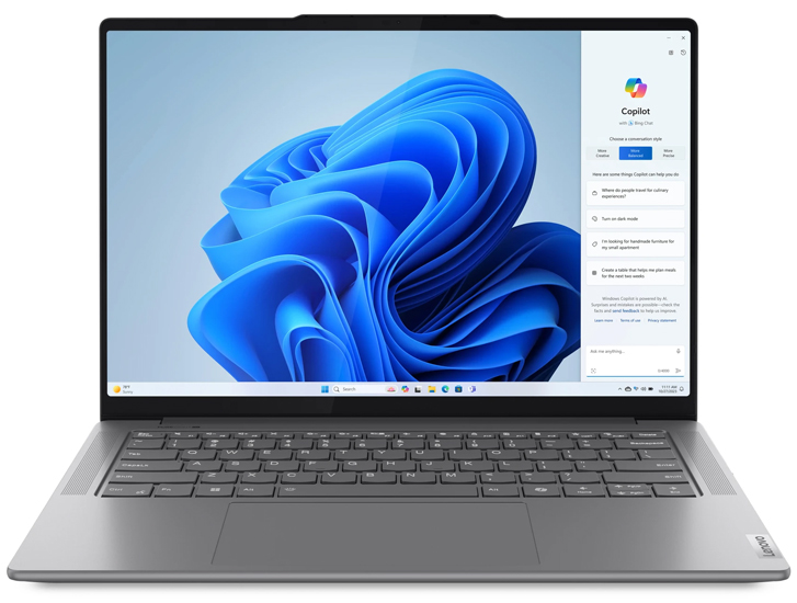 LENOVO Yoga Pro 7 14IMH9 DOS/14.5in 3K/U5 125H/16GB/1TB SSD/backlit SRB/siva 83E2004EYA