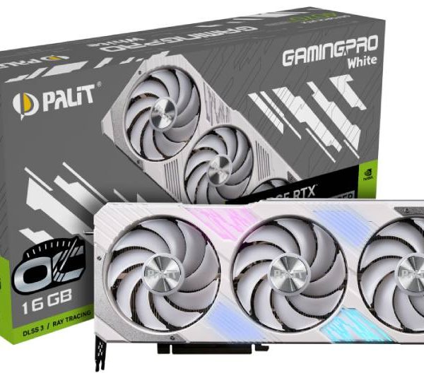 Palit nVidia GeForce RTX 4070 Ti Super 16GB 256bit RTX4070Ti Super GamingPro WHITE OC