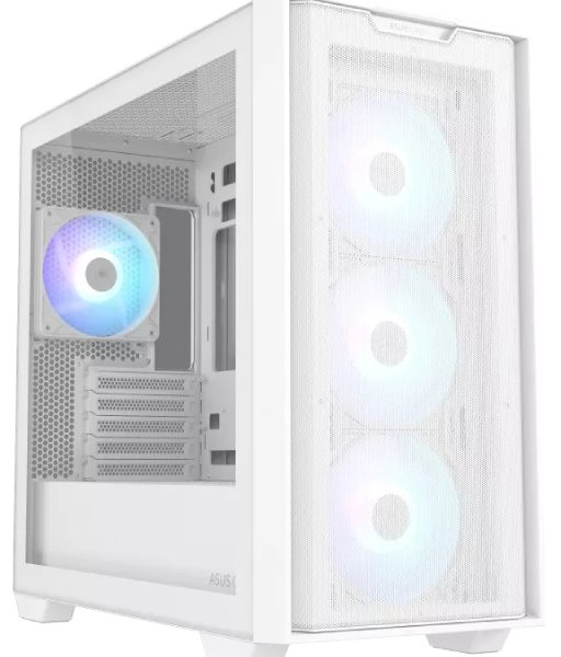 ASUS A21 PLUS TG ARGB micro-ATX belo
