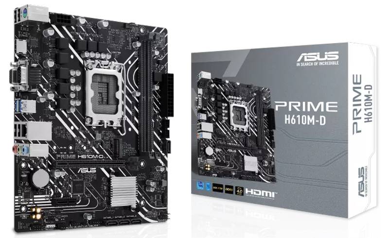 Intel-1700 Asus PRIME H610M-D
