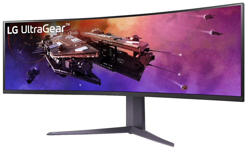 Lg 45in UltraGear 45GR75DC-B VA zakriven5120 x 1440 200Hz 1ms HDMIx2,DP,USB/freesyn