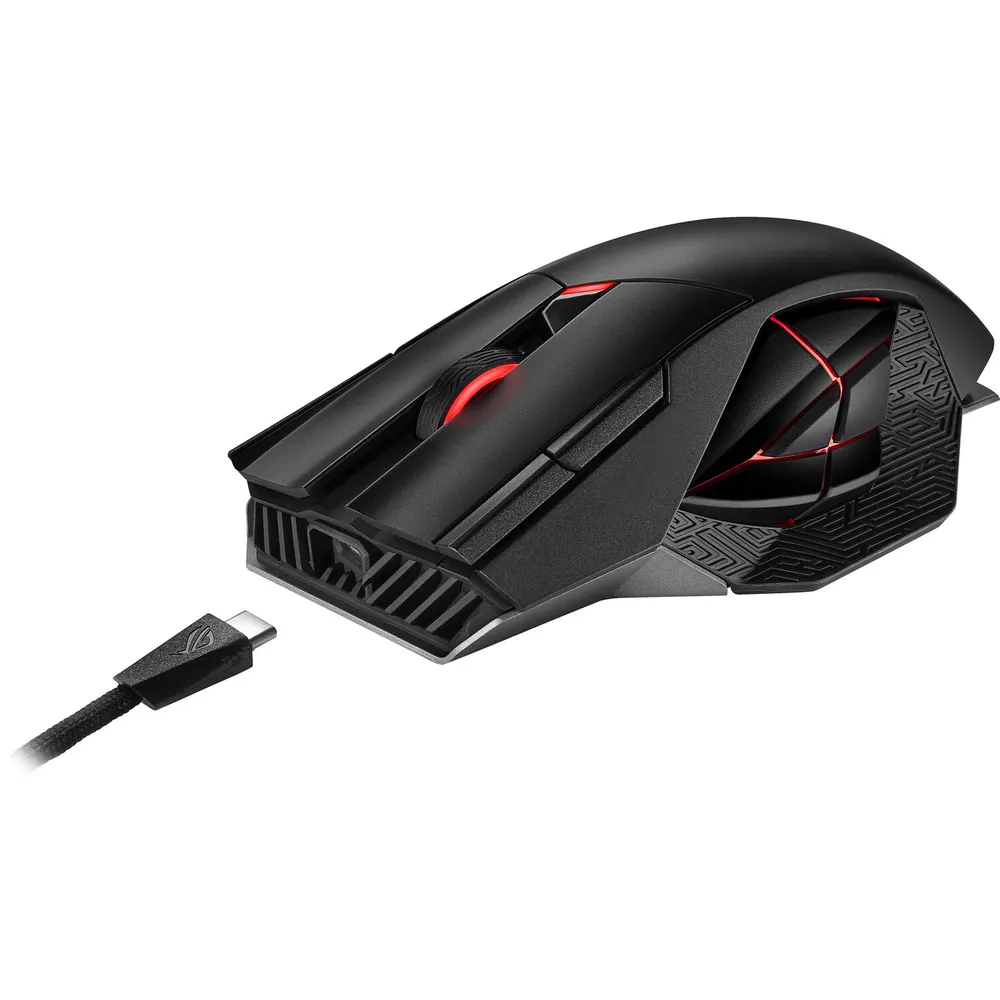 ASUS P707 ROG Spatha X Wireless Gaming Optical USB crni - Slika 4