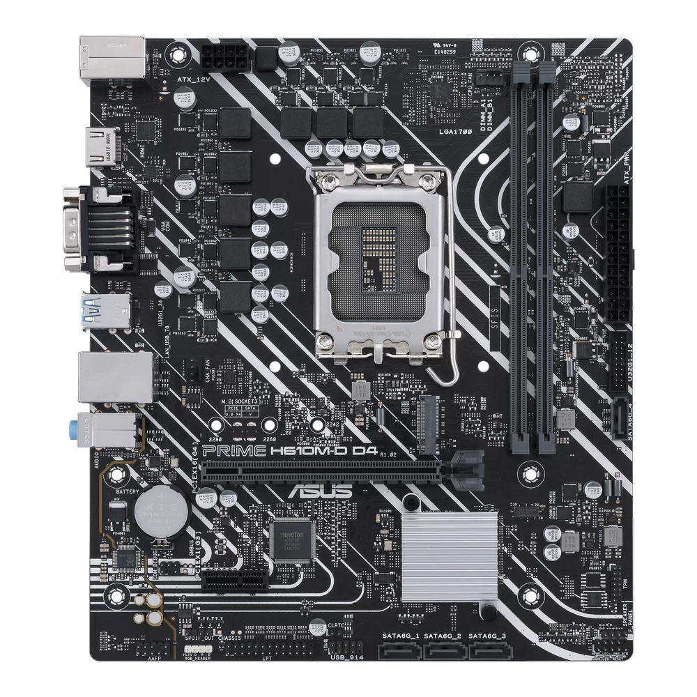 Intel-1700 Asus PRIME H610M-D D4