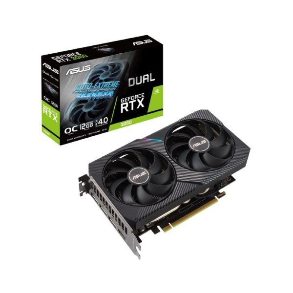 Asus nVidia GeForce RTX 3060 DUAL-RTX3060-O12G-V2 LHR 12GB 192bit