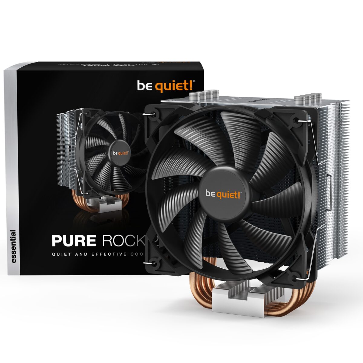 Be quiet! BK006 Pure Rock 2 CPU Cooler (Amd AM5/AM4, Intel 1700/1200/2066/1150/1151/1155 ) TDP-150W