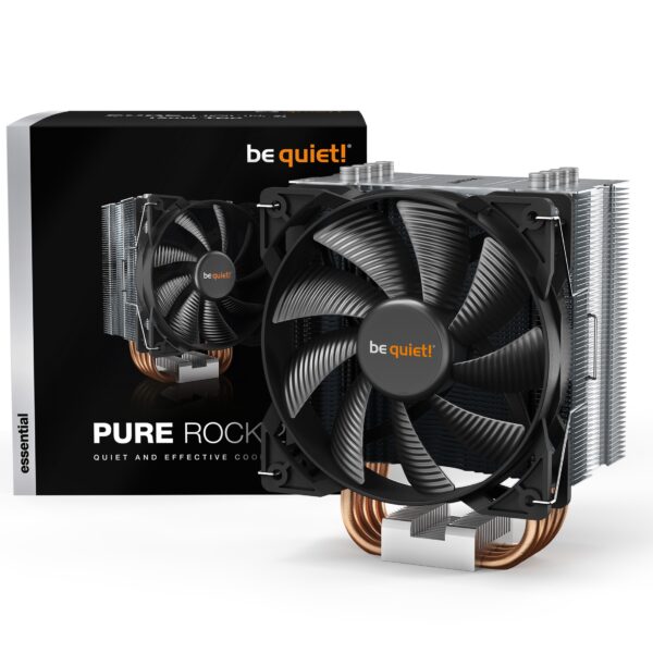 Be quiet! BK006 Pure Rock 2 CPU Cooler (Amd AM5/AM4, Intel 1700/1200/2066/1150/1151/1155 ) TDP-150W