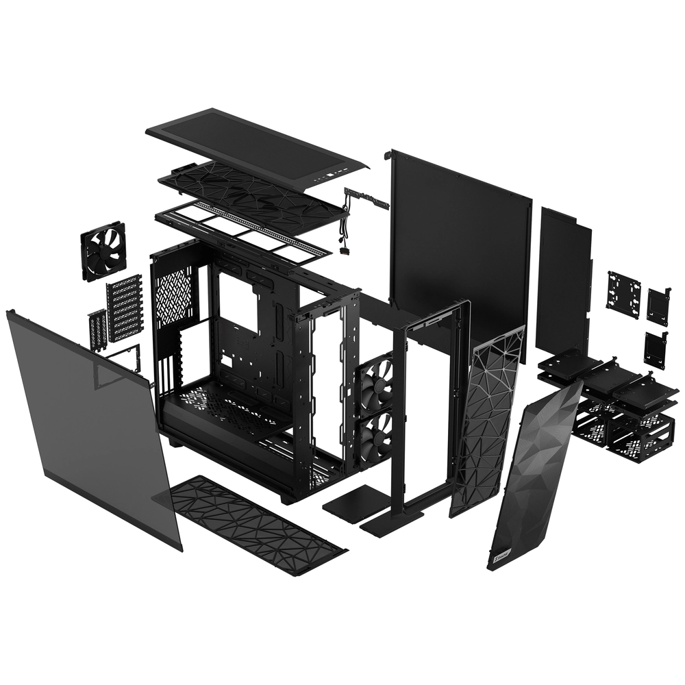 Fractal Design Meshify 2 XL Black TG Light Tint, FD-C-MES2X-02 - Slika 10
