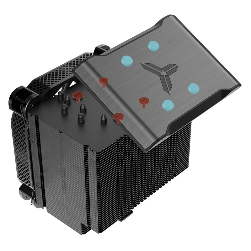 Jonsbo HX6250 Black PWM TDP250, 14cm fan CPU Cooler - Slika 8