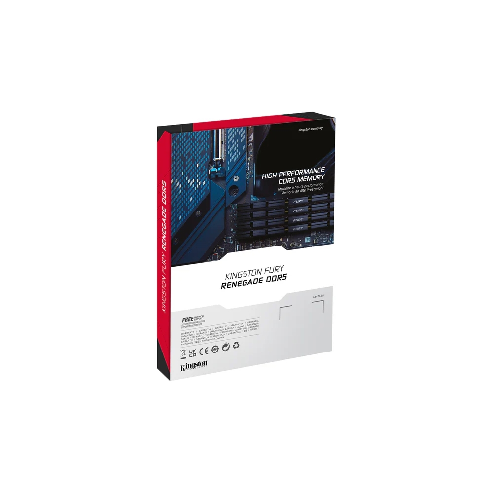 KINGSTON DDR5 16GB 7200MT/s KF572C38RS-16 Fury Renegade Silver - Slika 3