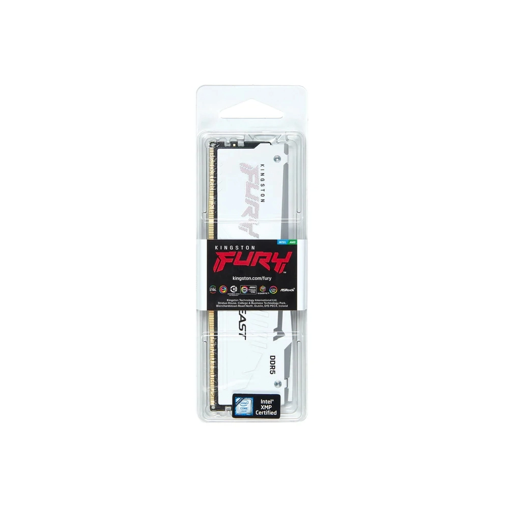 KINGSTON DDR5 32GB 5200MT/s KF552C40BWA-32 Fury Beast RGB White XMP - Slika 3