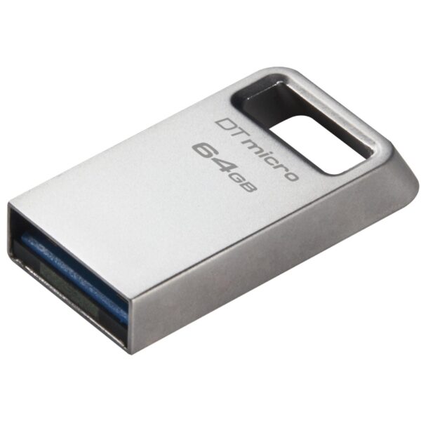 Kingston 64GB DTMC3G2/64GB DataTraveler Micro USB 3.2 srebrni  USB01209