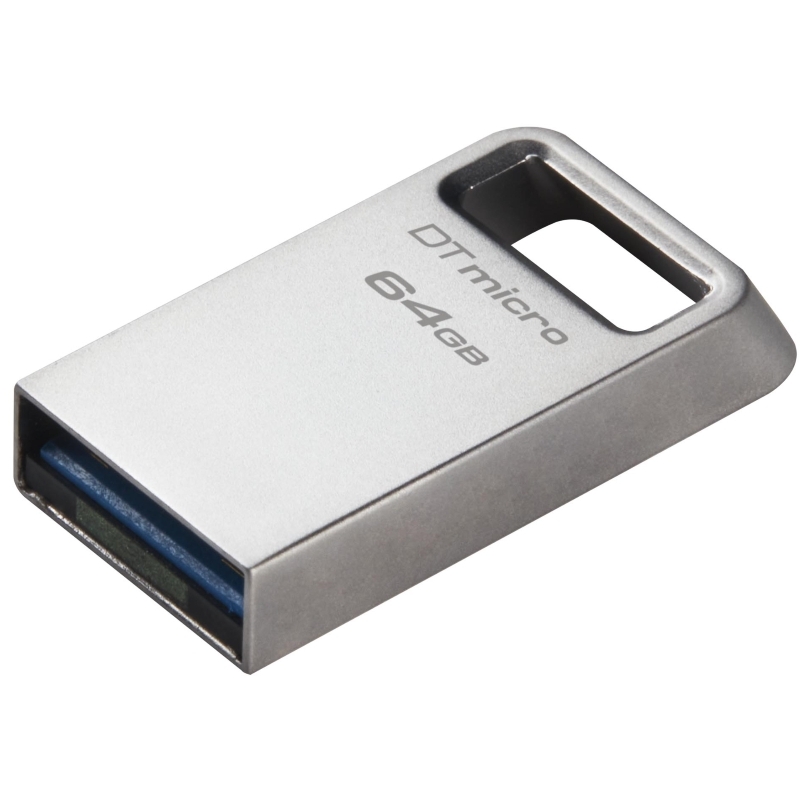 Kingston 64GB DTMC3G2/64GB DataTraveler Micro USB 3.2 srebrni  USB01209
