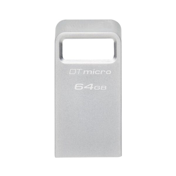 Alternative view of Kingston 64GB DTMC3G2/64GB DataTraveler Micro USB 3.2 srebrni  USB01209